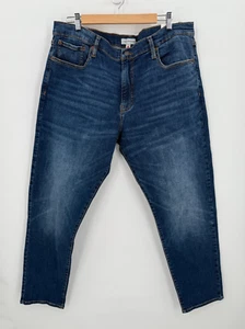 Lucky Brand Mens Blue Athletic Slim 412 Jeans Size 38x30 Distressed Classic - Picture 1 of 12