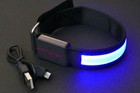 LED Rechargeable Running Cycling Wristband Armband  Night light Safety Outdoor