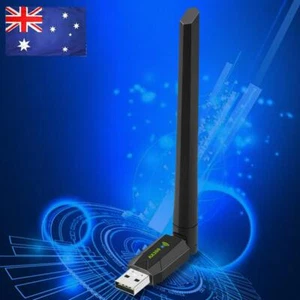 WIFI 6 USB WiFi Adapter Convenient 2.4G 286Mbps Black AX286M for Windows 7/10/11 - Afbeelding 1 van 11