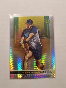 2024 Topps Chrome Tennis Nuno Borges 1st #80 Prism Refractor Parallel - Bild 1 von 2