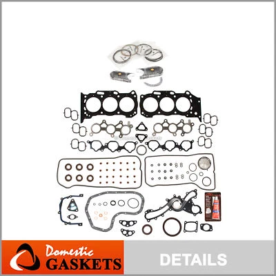Engine Re-Ring Kit Fit 14-15 Toyota Highlander 3.5 DOHC - Image 1 of 4