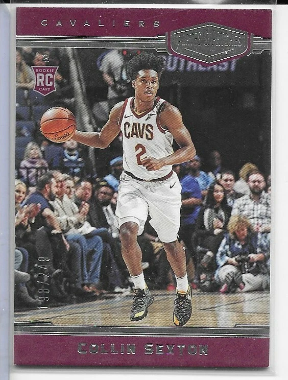 2018-19 Panini Plates & Patches Rookie- Collin Sexton /249 Cleveland Cavaliers! - Image 1 of 1