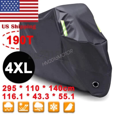 Protector antipolvo cubierta moto 4XL para Harley-Davidson Street Glide FLHX Foto 1 de 4