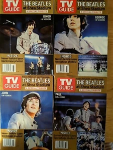 TV Guide Week of August 14-20, 2005 The Beatles at Shea Stadium All 4 Covers - Picture 1 of 5