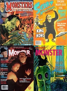 Monster Horror Grusel Fantasy Film Zeitschriften - 78 alte verschiedene Ausgaben auf DVD - Bild 1 von 12