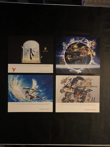 Club Nintendo Calendar Kid Icarus Fire Emblem Golden Sun (Dark Dawn) Set Cover