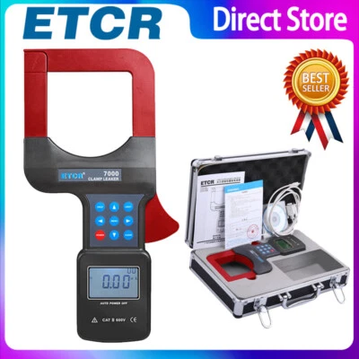ETCR7000B Large Caliber Clamp Current Meter Leakage Clamp Meter 0.0A~2500A ✦KD - image 1 of 4