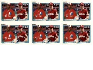 (6) 1990 Fleer #653 Delino DeShields Jason Grimsley RC Phillies Expos Card Lot - Picture 1 of 2