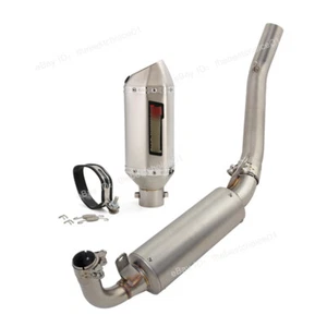 For Aprilia GPR250R GPR250S 2021-2024 Mid Exhaust Pipe Slip-on Muffler DB Killer - Picture 1 of 12