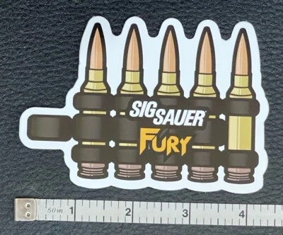 Sig Sauer Fury Pistol Handgun Firearm Tactical Sticker / Decal - Image 1 of 4