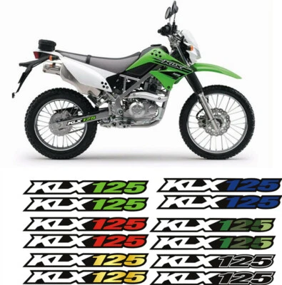 Calcomanías calcomanías rayas basculantes basculantes para KAWASAKI KLX125 KLX 125L 03-2006 Foto 1 de 4