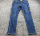 Levis 311 Shaping Skinny Jeans 34 W34 L29 High Rise Blue Stretch Denim Womens