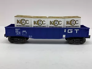 K-Line K-90005 Gondola Freight Car W/Crates KCC 1994 GTW #90005 O - Picture 1 of 7