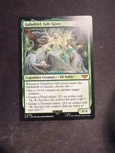 Galadriel, Gift-Giver - 0296 LTR MTG - Rare N/M - Foto 1 di 2