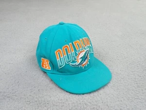Miami Dolphins Hat Cap Mens Fitted 7 1/4 Blue New Era 59Fifty AFC East Logo - Picture 1 of 11