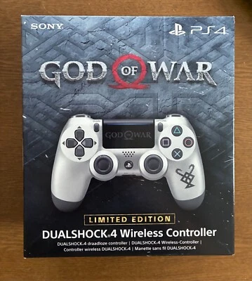DUALSHOCK SONY PS4 PS5 WIRELESS CONTROLLER GOD OF WAR LIMITED EDITION KRATOS BOX - Image 1 of 4