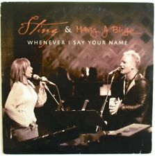 STING & MARY J BLIGE - CARDSLEEVE PROMO SINGLE CD "WHENEVER I SAY YOUR NAME"