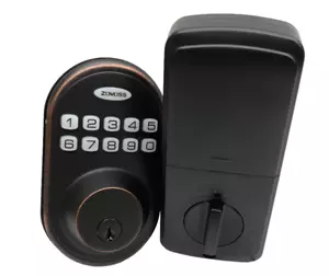 Zomoss DRZ Keypad Digital Deadbolt Oil Rubbed Bronze - Picture 1 of 7