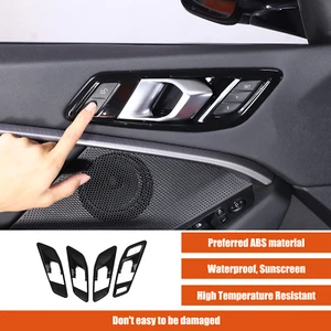 Glossy Black Car Interior Door Handle Frame Trim For BMW 1 2 Series 2020-2024 - Bild 1 von 12