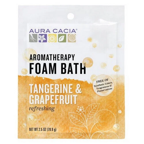 Baño de espuma de aromaterapia mandarina/pomelo 2,5 oz de Aura Cacia Foto 1 de 1