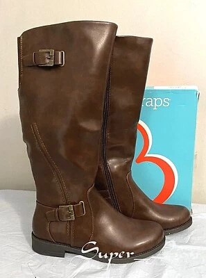 NUEVAS Botas de Montar Altas Baretraps Carmen Para Mujer - ELIGE LA TALLA - MARRÓN Foto 1 de 4