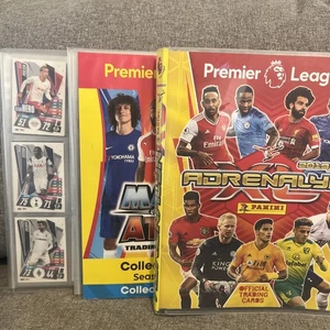 Konvolut Fußball Karten & Ordner Restposten Match Attax & Adrenalyn XL - Bild 1 von 24