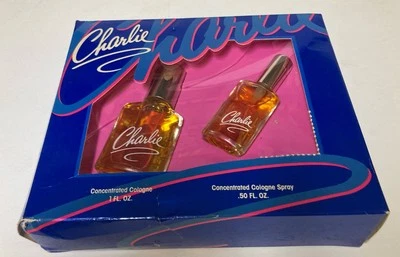 Juego De 2 Perfumes Colonia Spray Vintage Revlon Charlie Nuevo En Caja Sin Stock Foto 1 de 4
