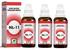 New Life NL-11 High Blood Pressure Drops Pack of 3 x 30ml Free Shipping - Picture 1 of 5