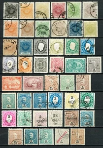 1879-1912 PORTUGUESE INDIA Selection of 46 stamps used & mint High cat.value - Picture 1 of 1