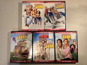 According To Jim Seasons 1-5 1 2 3 4 5 DVD Jim Belushi OOP New See Description - Picture 1 of 12