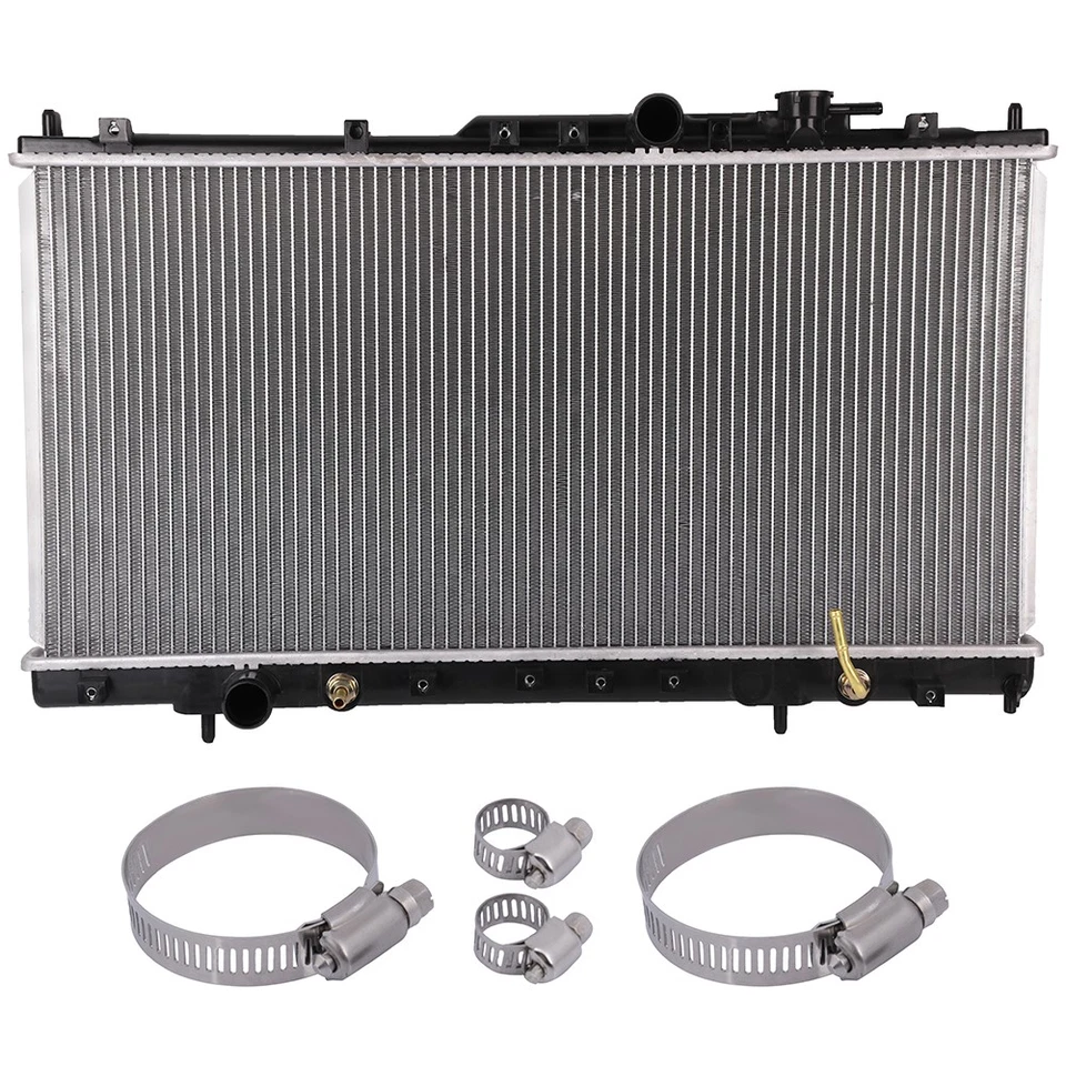 Radiator with Universal Oil Hose Clamps Kit For 2001-2005 Chrysler Sebring 2.7L - Image 1 of 4