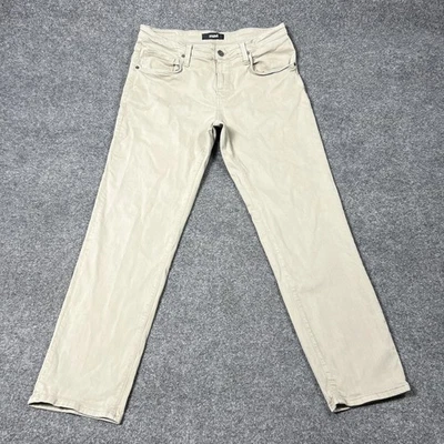 Pantalones de mezclilla Mavi para hombre 34x30 caqui Steve pierna recta sarga elástica 5 bolsillos Foto 1 de 4
