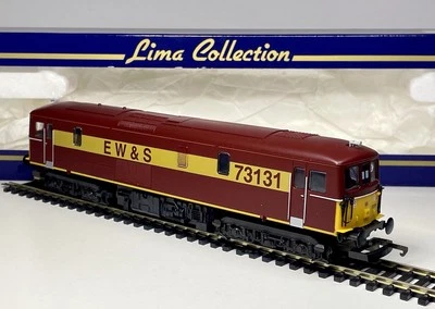 Lima 204757 Class 73 Electro-diesel Loco 73131 in EWS Maroon - OO Gauge - Boxed - Image 1 of 4