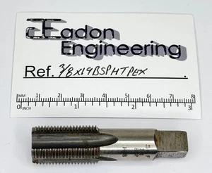 3/8" x 19TPI BSP (British Standard Pipe) Tap or Tap Set, HSS. By SKF. - Picture 1 of 2