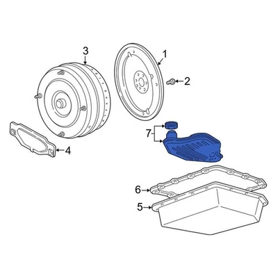 For Lincoln Town Car 1996-2011 Lincoln F6AZ7A098A Transmission Oil Filter Foto 1 de 2