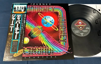 JOURNEY "Departure" JAPAN 1980 1st Press Obi Insert Top Shelf Beautiful NM/MINT- - Image 1 of 4