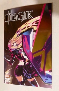 NYCC 2025 WHATNOT YEAR IN MARVEL 25 MAGIK #1 SILVER FOIL VARIANT ROSE BESCH - Picture 1 of 2