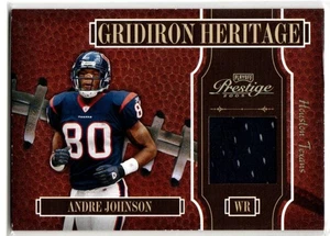 MAGLIA TEXANS Playoff Prestige Football Gridiron Heritage Andre Johnson 2005 - Foto 1 di 1