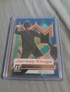 2025 Panini Donruss - Jersey Kings Josuar Gonzalez #JK-4 Blue Ice (RC) - Picture 1 of 2