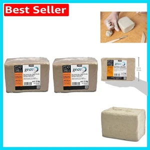 Highly Malleable White Modelling Clay Pack – Ideal for Teens & Adults Crafting - Picture 1 of 12