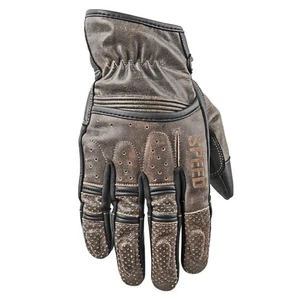 Speed & Strength Rust and Redemption Leather Gloves (Small, Distressed Olive) - Picture 1 of 1