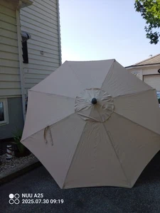 9ft Patio Umbrella Canopy,Outdoor Table Market Yard Umbrella Top for Outdoor ... - Picture 1 of 2