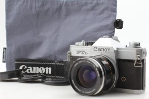 Read!▶[N MINT CLA'd] Canon FTb QL SLR Film Camera + FL 35mm f2.5 lens From JAPAN - Picture 1 of 24
