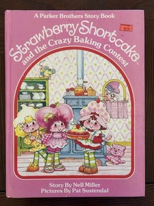 VTG Strawberry Shortcake and the Crazy Baking Contest Nell Miller 1983 Hardcover - Foto 1 di 6