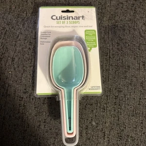 Cuisinart Set of 3 All Purpose assorted scoops-NEW - Picture 1 of 3