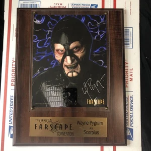 Wayne Pygram As Scorpius - The Official Farscape Convention - SIGNIERT 8x10 - Bild 1 von 4