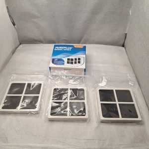 3 Pack Pureplus Refrigerator Water Filter RWF4700AC + 3 Pack AF004 Air Filter - Picture 1 of 7