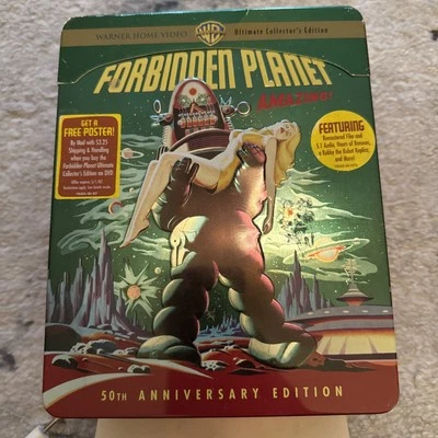 Forbidden Planet (HD-DVD, 2006, Ultimate Collectors Edition Tin) Leslie Nielsen - Image 1 of 4