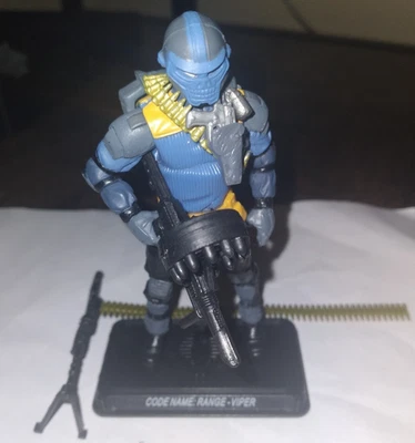 Range-Viper V4 100% Complete 25th Defense of Cobra Island  GI JOE Range Viper - Image 1 of 4