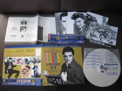 Elvis Presley in Hollywood Japan Laserdisc with Cap OBI Photo Promo Label Copy - Image 1 of 2